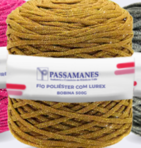 Fio Poliéster com Lurex